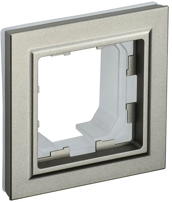Рамка 1-м IP44 BRITE РУ-1-БрШ-44 шампань IEK BR-M12-44-K37