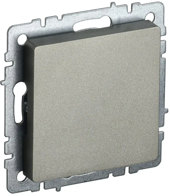 Заглушка c суппортом BRITE МЗ10-БрШ механизм шампань IEK BR-PL10-K37
