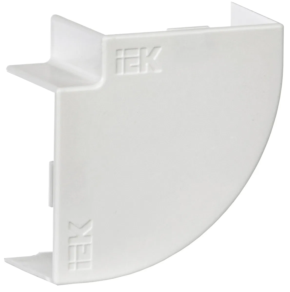 ELECOR Поворот на 90град КМП 60х60 белый (4шт/компл) IEK CKMP10D-P-060-060-K01-R