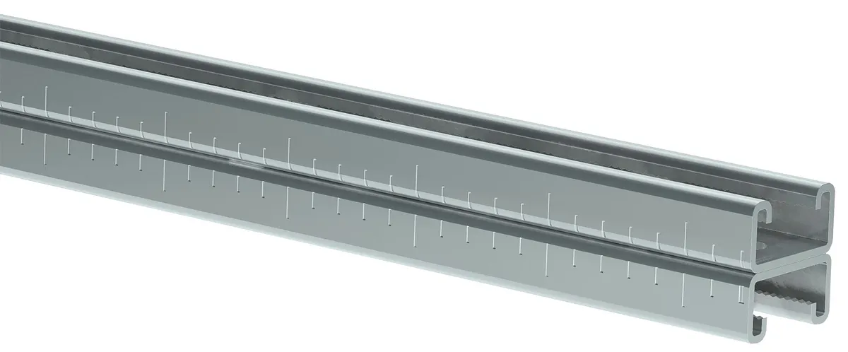 STRUT-профиль перфорированный двойной 41х21х800-2,5 EZ IEK CLM50D-PSD-41-21-08-3 IEK