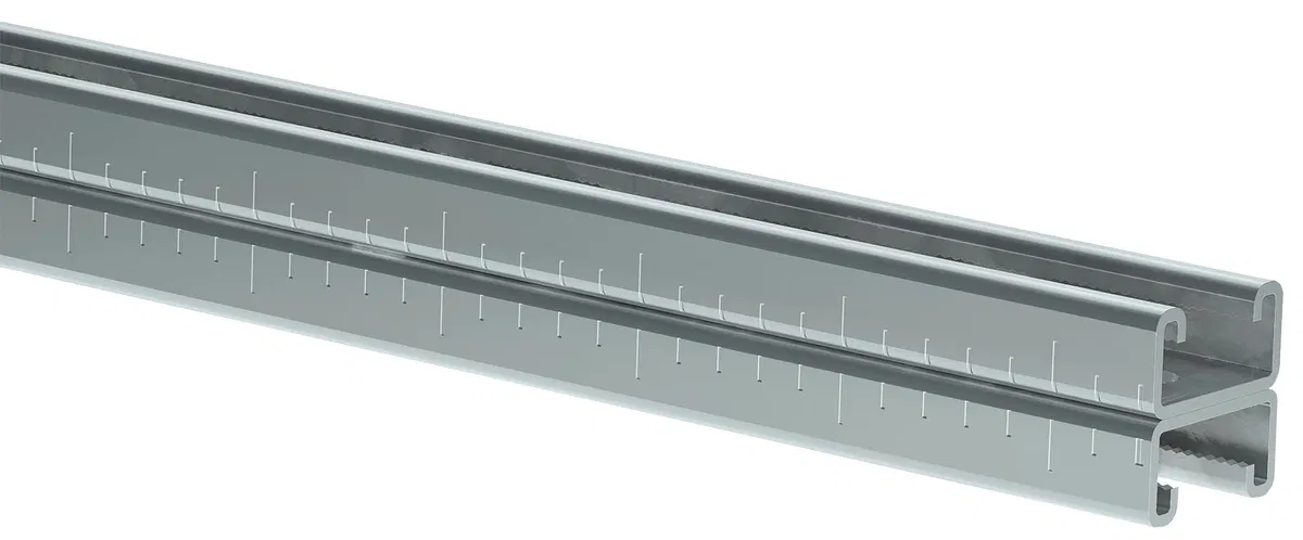STRUT-профиль перфорированный двойной 41х21х2500-1,5 HDZ IEK CLM50D-PSD-41-21-25-1-HDZ