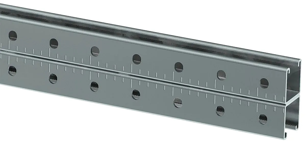 STRUT-профиль перфорированный двойной 41х41х1000-2,5 EZ IEK CLM50D-PSD-41-41-10-3 IEK