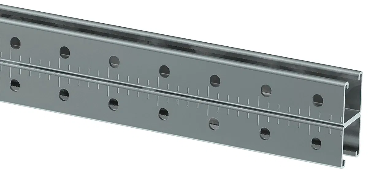 STRUT-профиль перфорированный двойной 41х41х2700-2,5 HDZ IEK CLM50D-PSD-41-41-27-3-HDZ