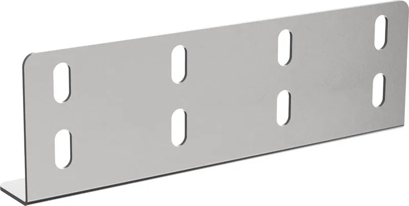 Пластина соединительная усилен. H=80мм 1.5мм RAL 9016 IEK CLM50D-PSU-080-15-9016