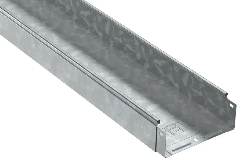Лоток листовой неперфорир. 300х80 L3000 сталь HDZ IEK CLN10-080-300-3-M-HDZ