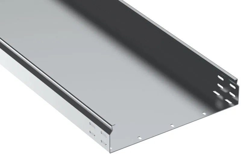 Лоток листовой неперфорир. 80х400 L3000 сталь 2.0мм ESCA 7 IEK CLN10-080-400-200-3