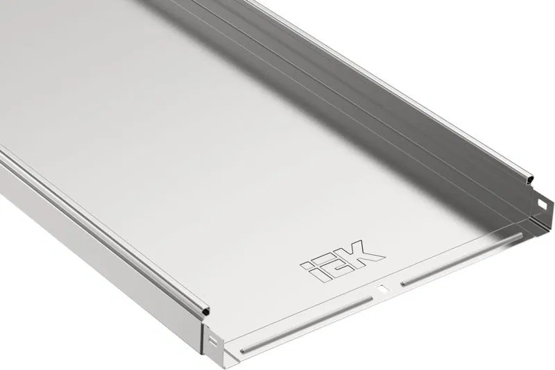 Лоток листовой неперфорир. 400х50 L3000 сталь 1мм крашен. IEK CLNK10-050-400-3