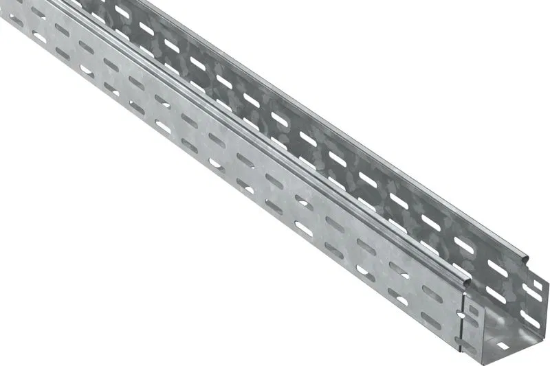 Лоток листовой перфорир. 100х80 L3000 сталь HDZ IEK CLP10-080-100-3-M-HDZ