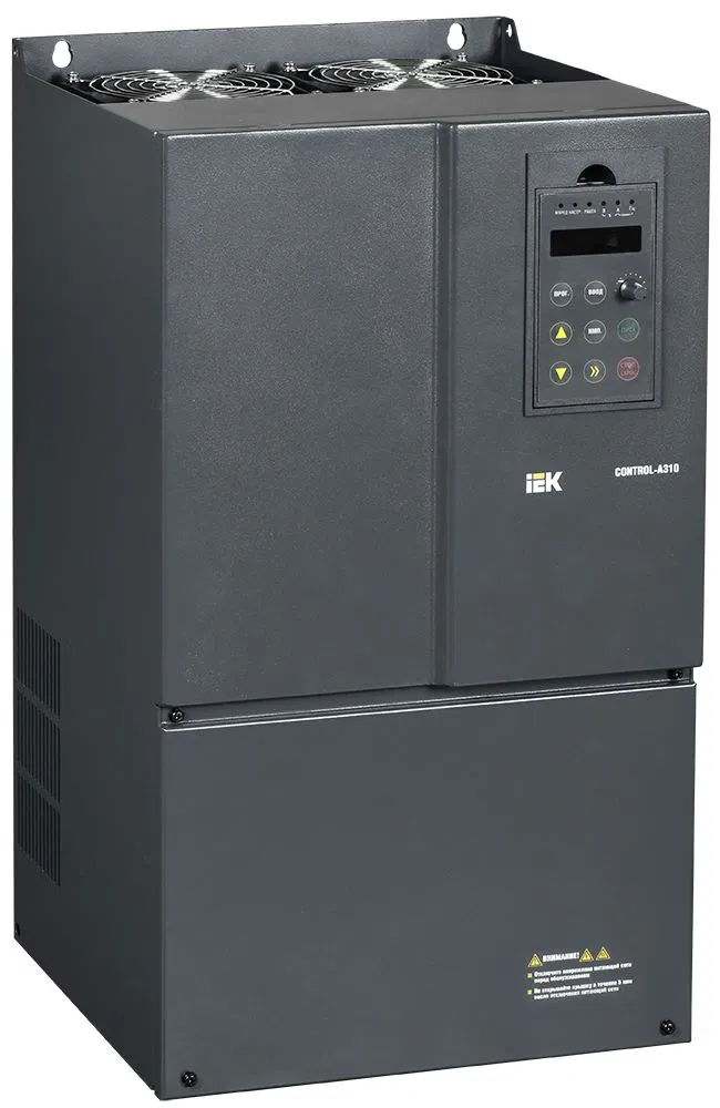 Преобразователь частоты CONTROL-A310 380В 3Ф 75-93кВт 152-176А IEK CNT-A310D33V75-93TE