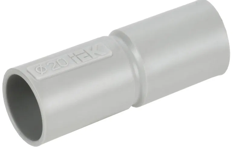 Муфта соединительная для жестких труб d20 GIG-20 ELASTA IEK CTA10D-GIG20-K41-100