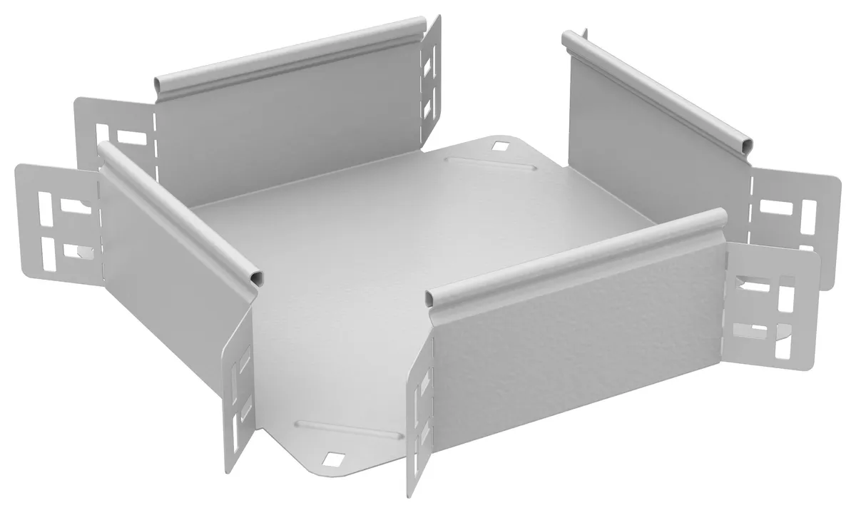 Ответвитель для лотка 80х80 0.8мм RAL 9016 ESCA 5 IEK ES5-KR-080-080-08-RGA