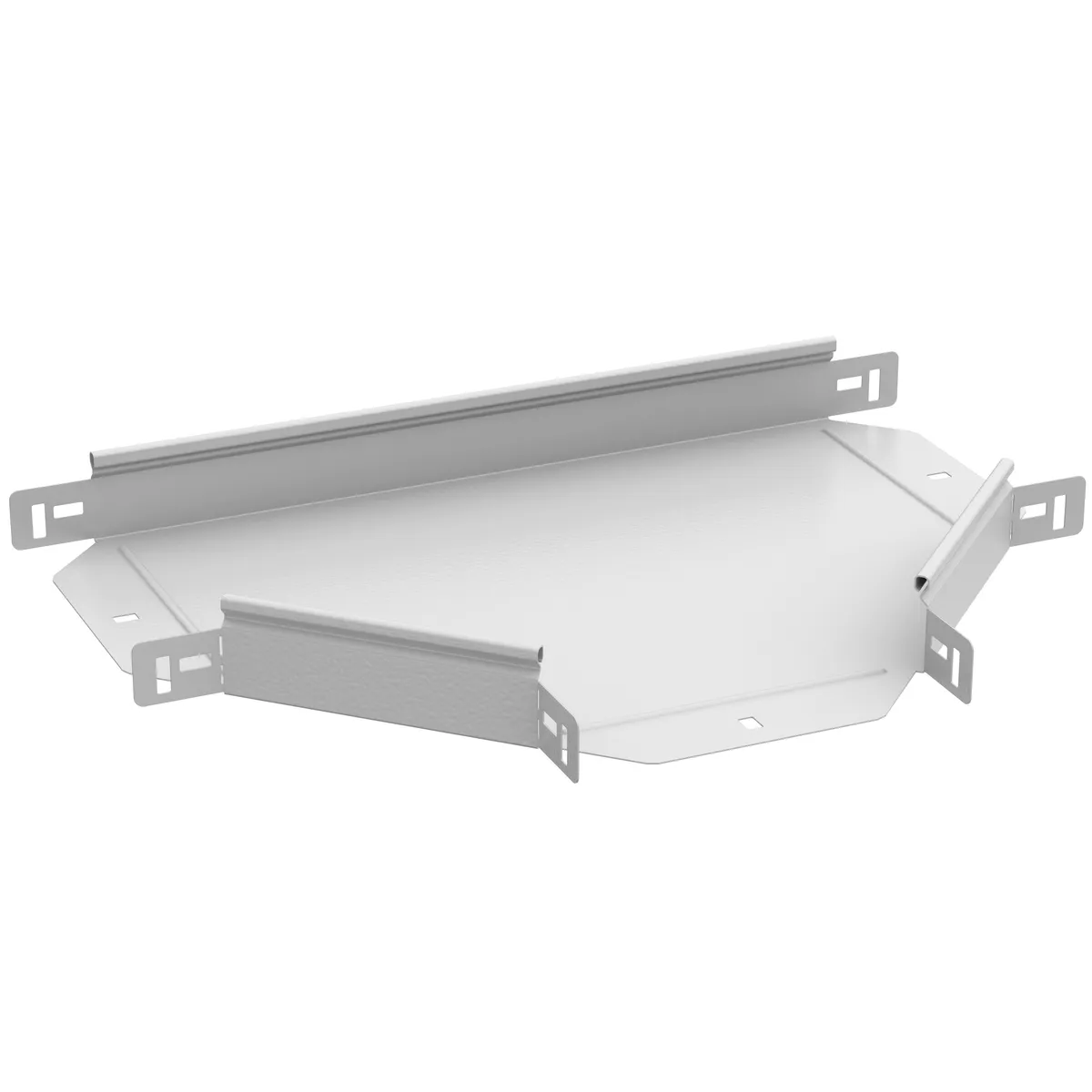 Ответвитель для лотка Т-образ. 50х150 0.8мм RAL 9016 ESCA 5 IEK ES5-RT-050-150-08-RGA