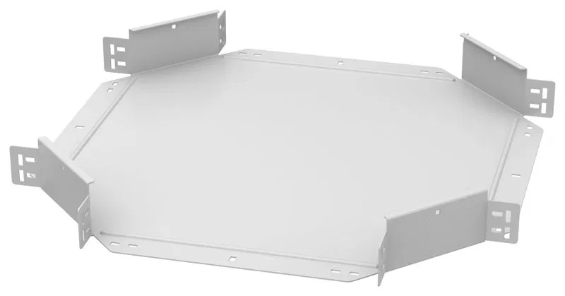 Ответвитель для лотка 80х400 2мм RAL 9016 ESCA 7 IEK ES7-KR-080-400-20-RGA