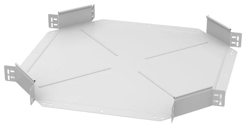 Ответвитель для лотка 80х500 1.5мм RAL 9016 ESCA 7 IEK ES7-KR-080-500-15-RGA