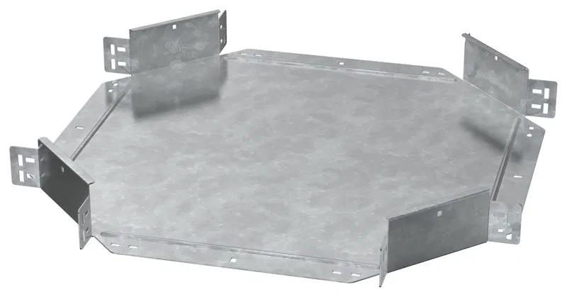 Ответвитель для лотка 100х400 2мм HDZ ESCA 7 IEK ES7-KR-100-400-20-HDZ