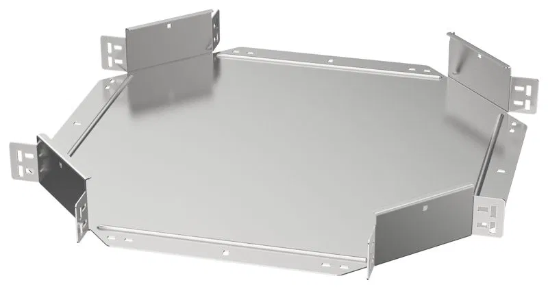 Ответвитель для лотка 100х400 2мм ESCA 7 IEK ES7-KR-100-400-20