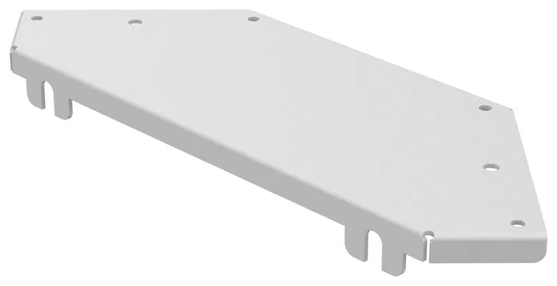 Крышка для угла 90град. осн.100 2мм RAL 9016 ESCA 7 IEK ES7-PGD-90-100-20-RGA