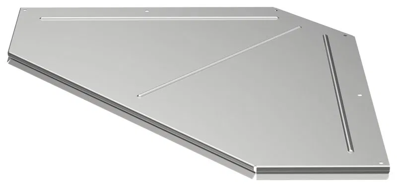 Крышка для угла 90град. осн.400 1.5мм ESCA 7 IEK ES7-PGD-90-400-15