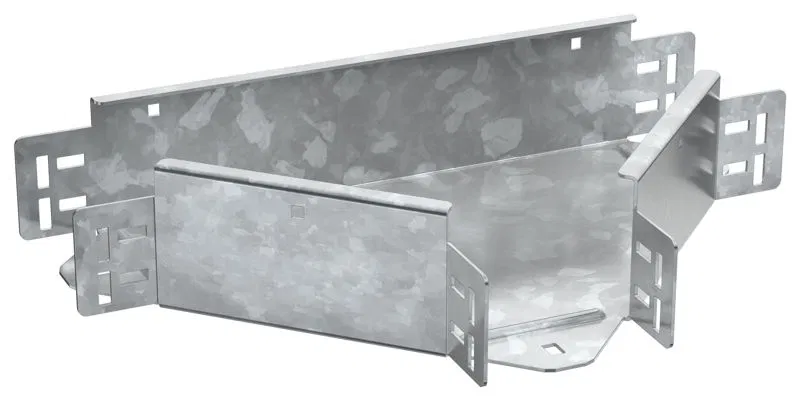 Разветвитель Т-образный 80х100 2мм HDZ ESCA 7 IEK ES7-RT-080-100-20-HDZ