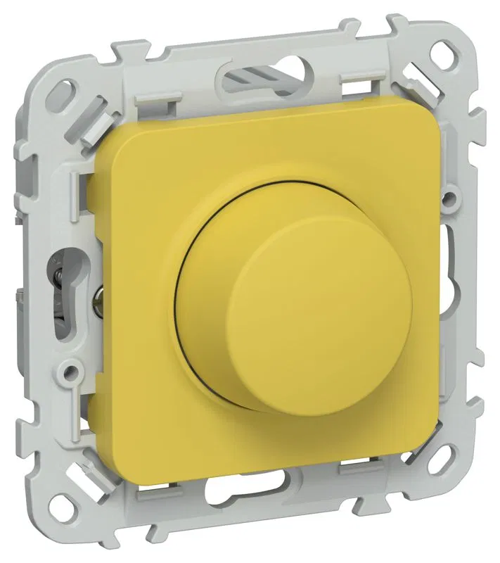 Светорегулятор СП FLITE СС11-5-1-ФлЖК LED 250Вт механизм желт. карри IEK FI-D22-0250-K44