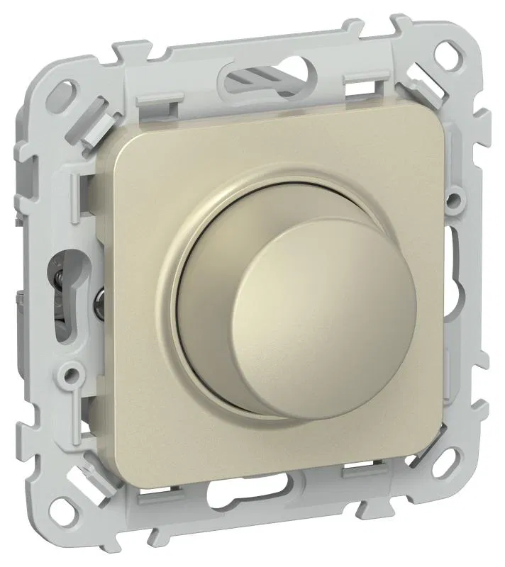 Светорегулятор проходной СП FLITE СС26-5-12-ФлШ TRIAC 550Вт механизм шампань IEK FI-D23-0550-P-K37