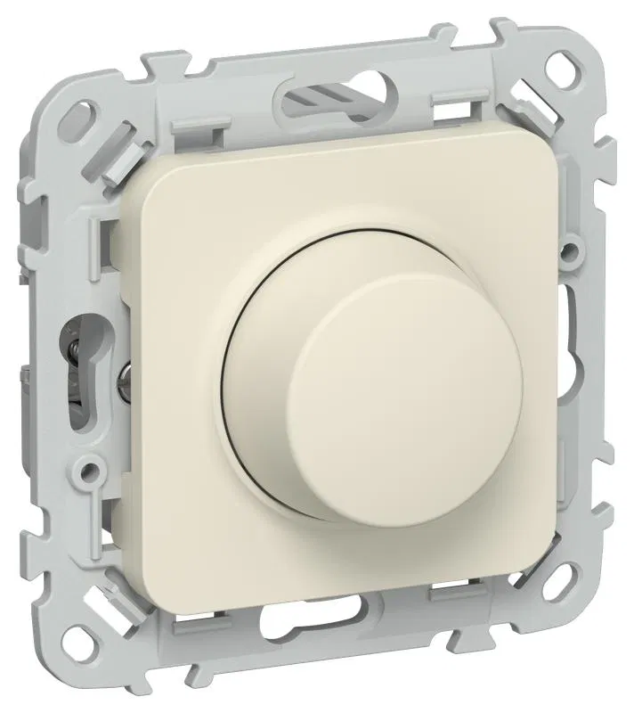 Светорегулятор проходной СП FLITE СС26-5-12-ФлСл TRIAC 550Вт механизм сливочный IEK FI-D23-0550-P-K86