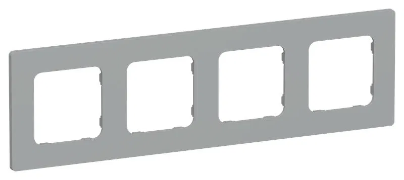 Рамка 4-м СП FLITE РУ-4-К-ФлС сер. IEK FI-M42-32-20-K03