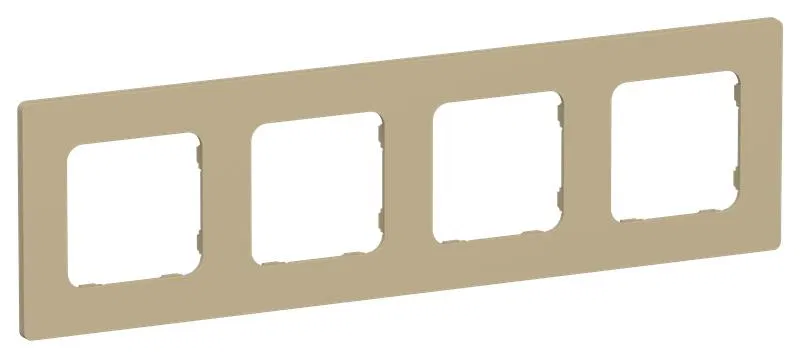 Рамка 4-м СП FLITE РУ-4-К-ФлХ хаки IEK FI-M42-32-20-K59