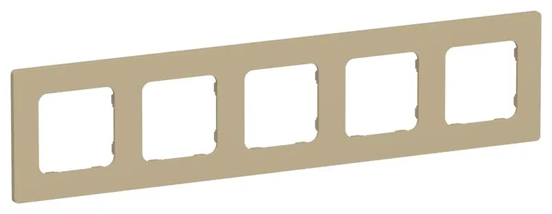 Рамка 5-м СП FLITE РУ-5-К-ФлХ хаки IEK FI-M52-32-20-K59