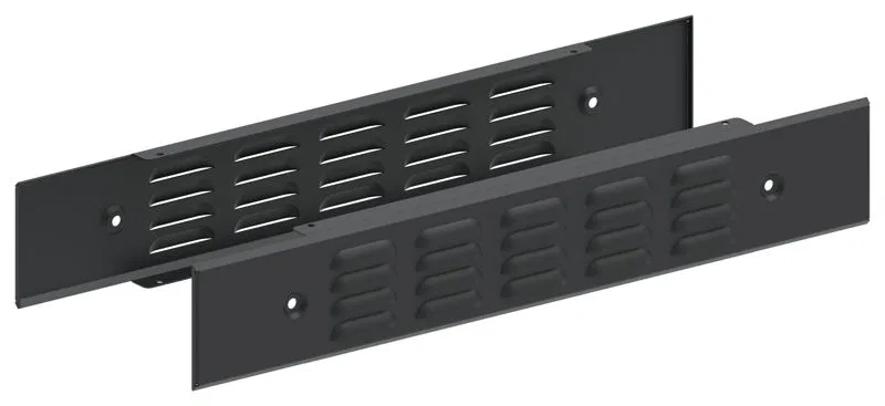 Панель цоколя вентилируемая 100х600 RAL7021 FORMAT (уп.2шт) IEK FO-00D-PCV-010-060-7021
