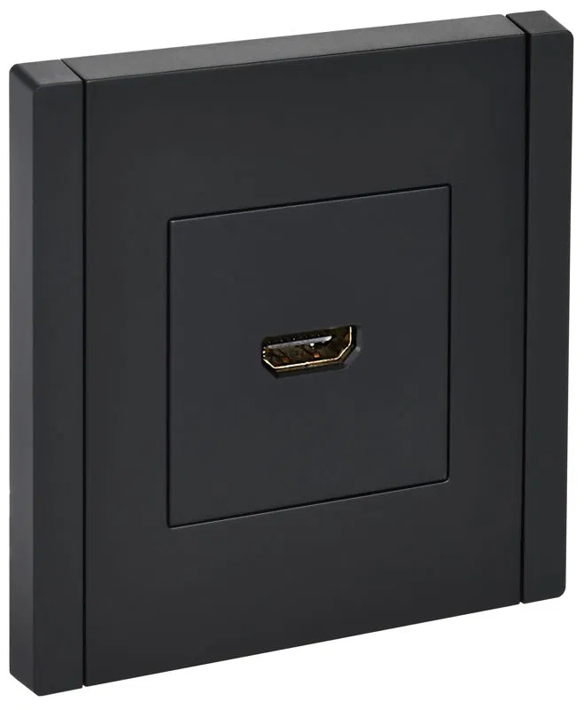 Розетка HDMI FORTE&PIANO FP140 черн. IEK FP-H10-K02