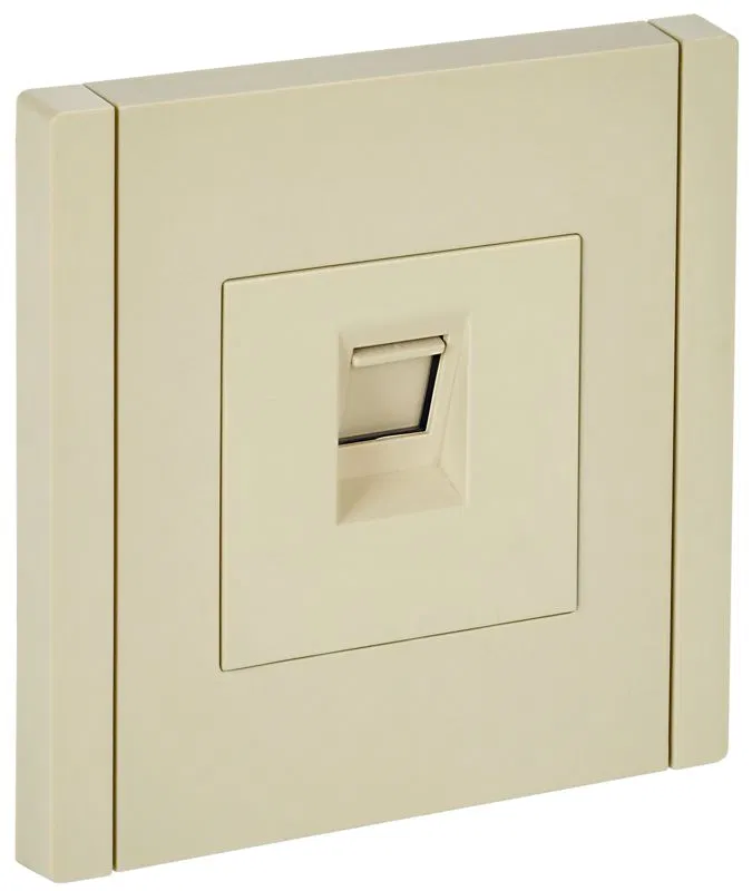Розетка компьютерная RJ45 кат.5E FORTE&PIANO FP432 ваниль IEK FP-K10-1-K10