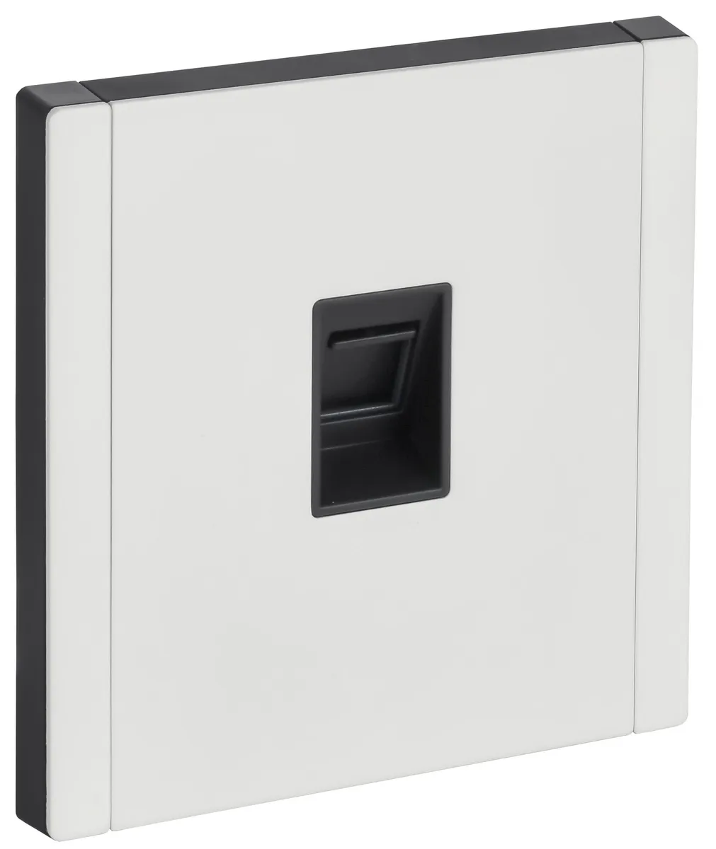 Розетка компьютерная FORTE&PIANO FP231M RJ45 кат.6 бел. IEK FP-K10-2-M-K01