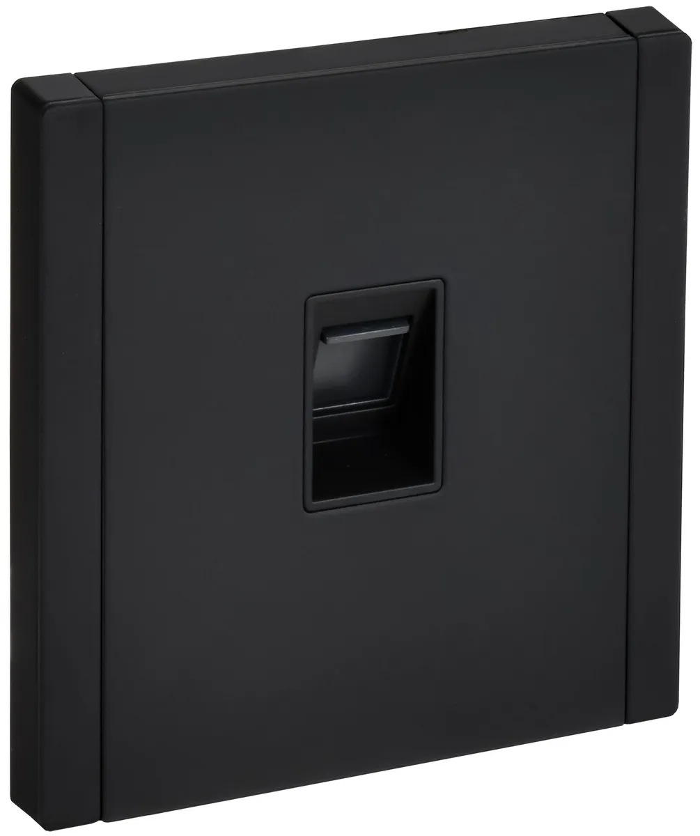 Розетка компьютерная FORTE&PIANO FP131M RJ45 кат.6 черн. IEK FP-K10-2-M-K02