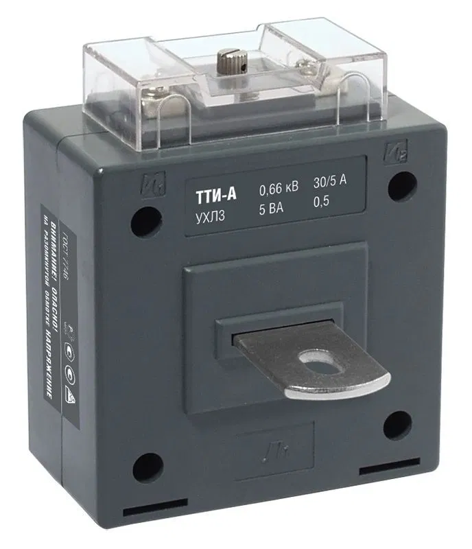 Трансформатор тока ТТИ-А 500/5А кл. точн. 0.5S 5В.А МПИ08 IEK ITT10-3-05-0500-08