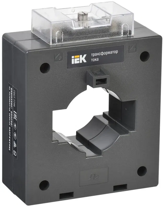 Трансформатор тока ТТИ-60 750/5А кл. точн. 0.5S 10В.А МПИ08 IEK ITT40-3-10-0750-08