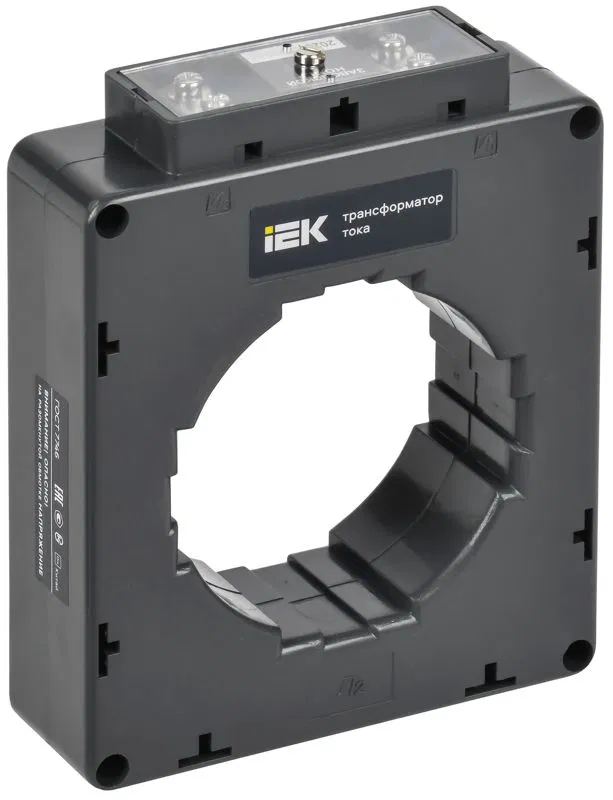 Трансформатор тока ТТИ-85 1000/5А кл. точн. 0.5S 15В.А МПИ08 IEK ITT50-3-15-1000-08