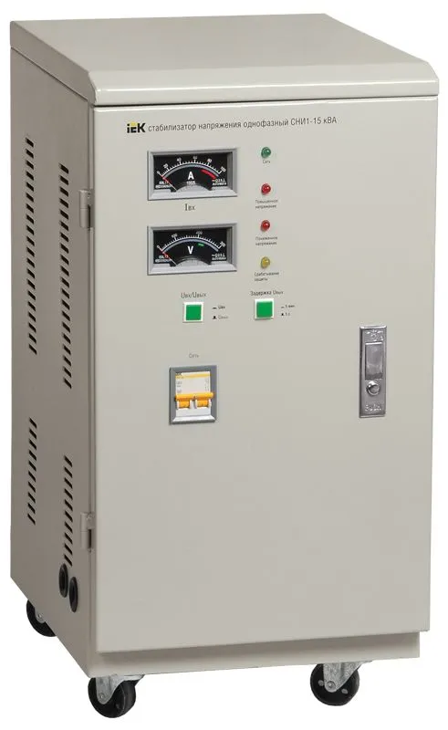 Стабилизатор напряжения однофазный СНИ1-15 кВА IEK IVS10-1-15000