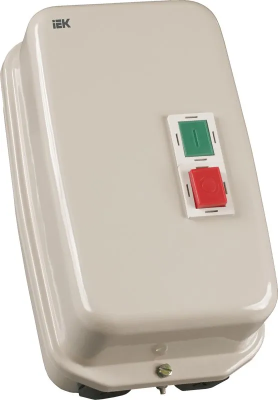 Контактор КМИ46562 65А в оболочке Ue=220В/АС3  IP54 ИЭК KKM46-065-220-00 IEK