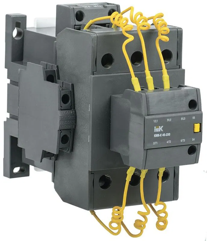 Контактор для конденсаторов КМИ-К 45кВАр KARAT IEK KKMK-45-230-01