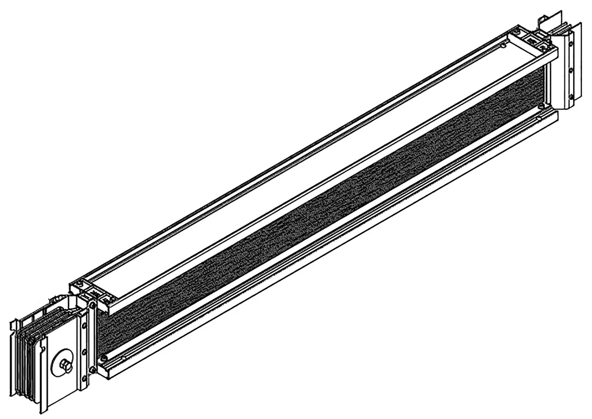 LINEBAR Секция прямая 500-990мм 1600А Al 3L+N+1/2PE IP55 транспортировочная IEK LB-1600A5-35-F-SE
