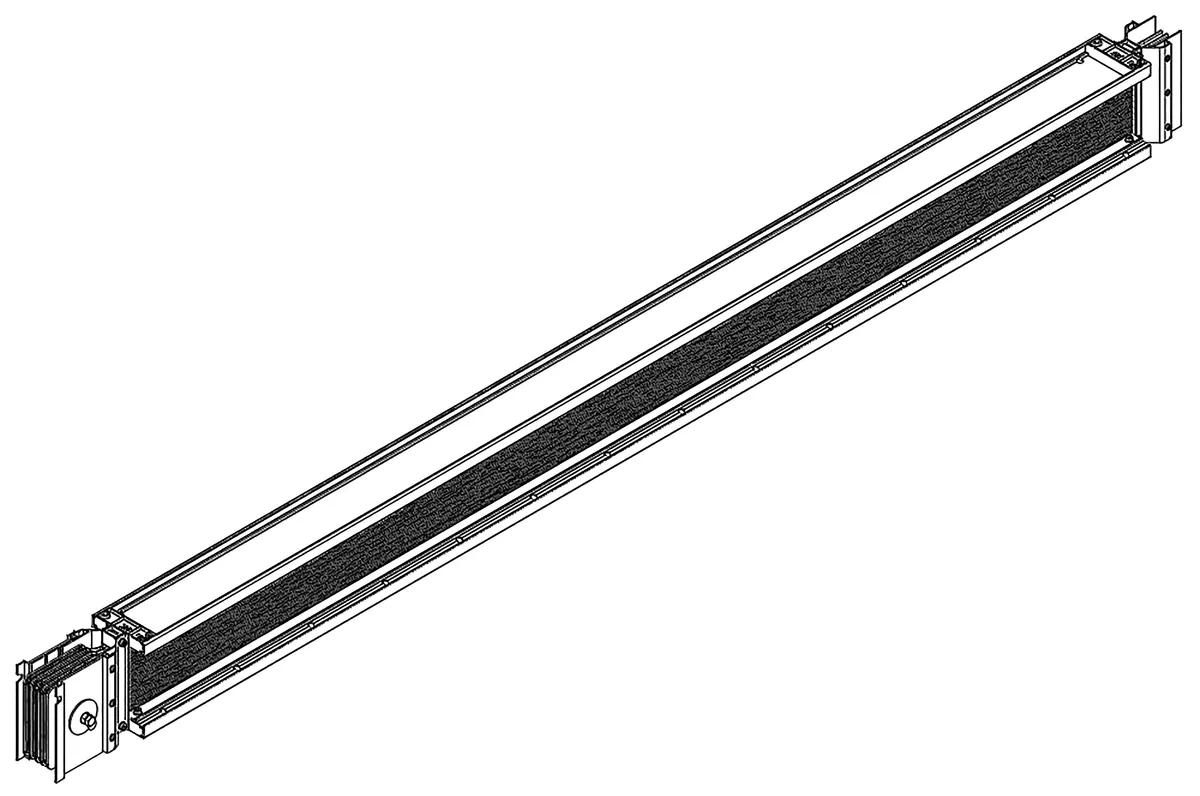LINEBAR Секция прямая L=4000мм 2000А Al 3L+N+PER некрашеная IP55 транспортировочная IEK LB-2000A4-25-F-R