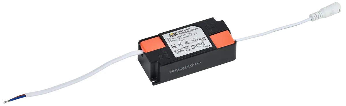 LED-драйвер тип ДВ SESA-ADH40W-SN Е для LED светильников 40Вт IEK LDVO0-40-0-E-K01