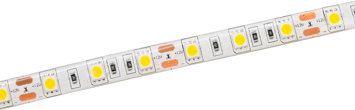 Лента светодиодная 5м LSR-5050W60-14,4-IP65-12В IEK LSR2-2-060-65-3-05