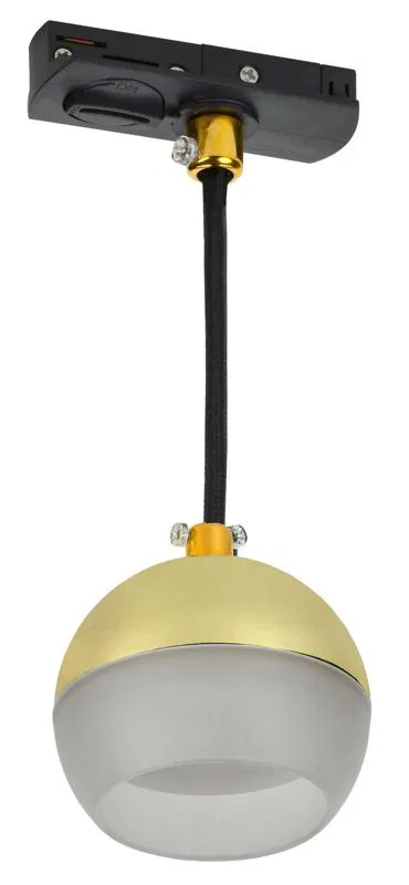 Светильник 4119 декоративный трековый подвесной GX53 золото IEK LT-UCB0-4119-GX53-1-K22
