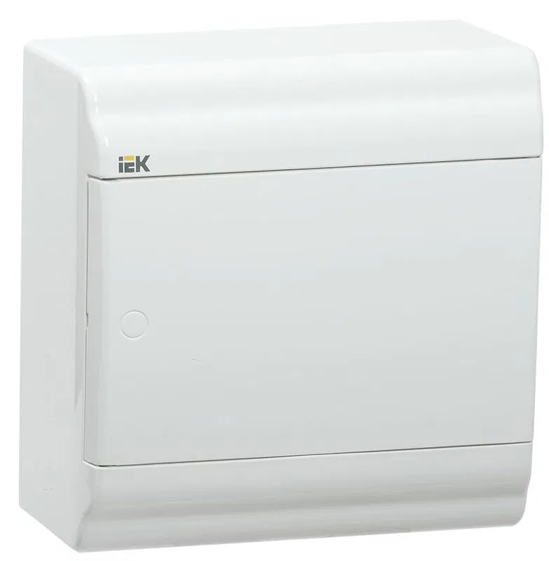 Бокс ЩРН-П-6 мод. навесной пластик IP41 PRIME бел. дверь IEK MKP82-N-06-WD-41-20