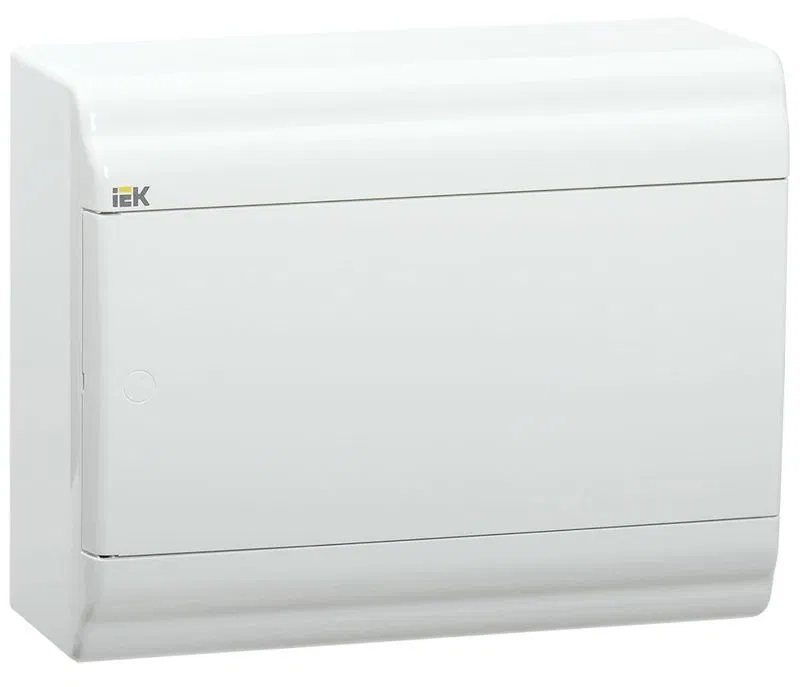 Бокс ЩРН-П-9 мод. навесной пластик IP41 PRIME бел. дверь IEK MKP82-N-09-WD-41-20