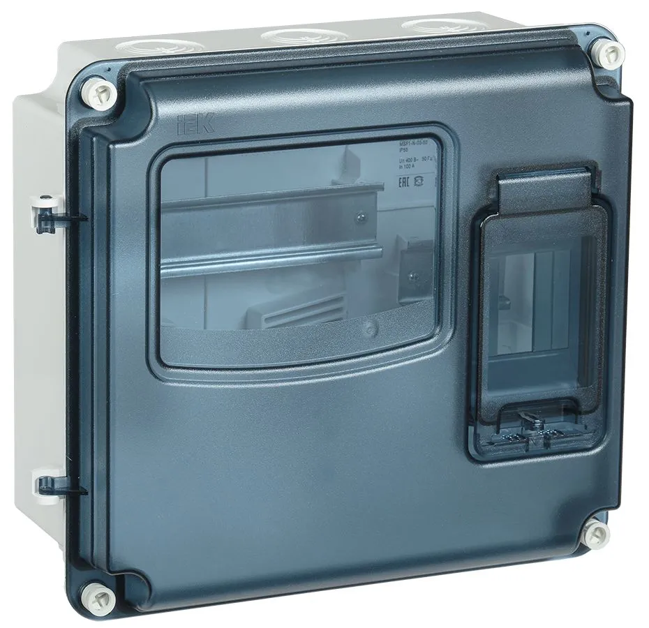 KREPTA 5 Корпус пластиковый ЩУРн-П 1/3 IP66 PC IEK MSP1-N-03-55 IEK