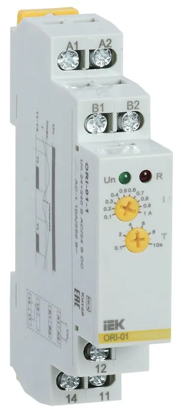 Реле контроля тока ORI 0,1-1А 24-240В AC/24В DC IEK ORI-01-1