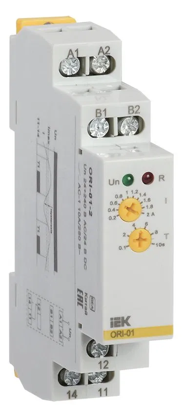 Реле контроля тока ORI 0,2-2А 24-240В AC/24В DC IEK ORI-01-2